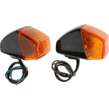 Sharplace Motosiklet Işık Lambası Blinker Flaşör Amber Honda VFR400 CBR250 MC22 Için