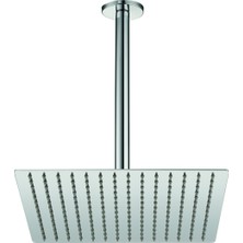 Gpd Ankastre Duş Başlığı Kare Slim Metal 30X30 cm ADS21