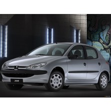 Silbak Peugeot 206 Hb Hatchback 1998-2011 Ön Cam Sileceği Yeni Nesil Hibrit Tip Silecek Silgeç Takımı 65*40