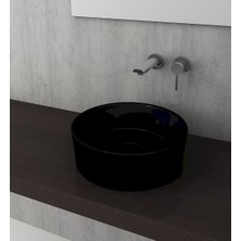 Bocchı Vessel Yuv.çanak Lav. 38 cm - Parlak Siyah