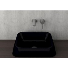 Bocchı Fırenze Çanak Lavabo - Parlak Siyah