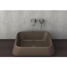 Bocchı Fırenze Çanak Lavabo - Mat Kahve