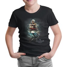 Lord T-Shirt LordT-Shirt Assassin's Creed 2 Siyah Çocuk Tshirt