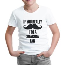 Lord T-Shirt LordT-Shirt Shakira - Fan Beyaz Çocuk Tshirt