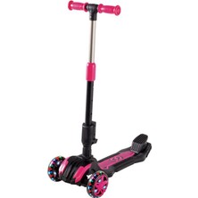 Furkan Toys Cool Wheels LED Işıklı Oturaklı Mavi Combo Scooter