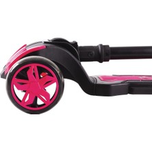 Furkan Toys Cool Wheels LED Işıklı Oturaklı Mavi Combo Scooter