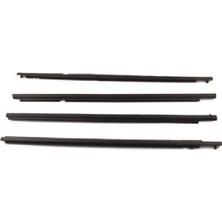 İTAQİ Toyota Corolla Çıta Cam Sıyırıcı Fitil Siyah (Takım) 2014-2019