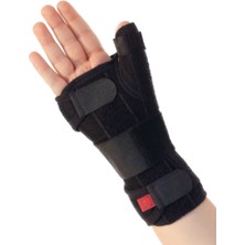 Baribox Başparmak Destekli El Bilek Ateli Siyah Bedensiz