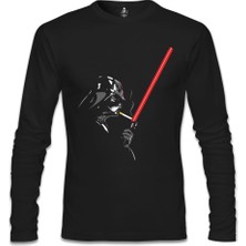 Lord T-Shirt LordT-Shirt Star Wars - Lighter Siyah Erkek Sweatshirt