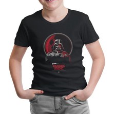 Lord T-Shirt LordT-Shirt Star Wars - Join The Dark Side Siyah Çocuk Tshirt