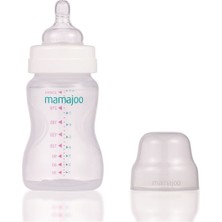 Mamajoo Silver Biberon 250ML & Yedek Ikili Biberon Emziği No.1 0 Ay+