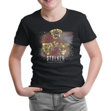 Lord T-Shirt LordT-Shirt Stalker Siyah Çocuk Tshirt