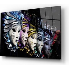 idealizbiz Soyut Cam Tablo