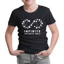 Lord T-Shirt LordT-Shirt Infinite - Only Siyah Çocuk Tshirt