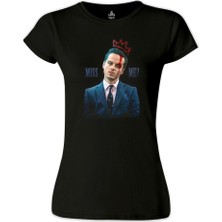 Lord T-Shirt LordT-Shirt Sherlock Holmes - James Moriarty Siyah Bayan Tshirt