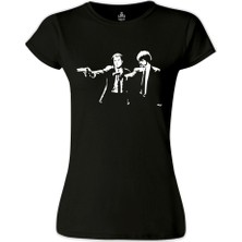 Lord T-Shirt LordT-Shirt Pulp Fiction - That Scene Siyah Bayan Tshirt