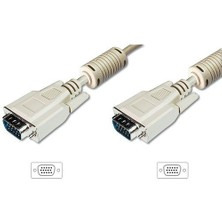Beek Bc-Dsp-Vg-Mm-10 VGA To VGA 15PIN Erkek-Erkek 3coax AWG28 Ferrıte VGA Kablo 10 mt