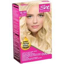 huncalife She Natural Color Saç Boyası 10.10 Açık Sarı