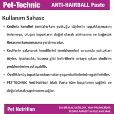 Pet-Technic Anti-Hairball Malt Pasta Kediler Için Tüy Topağı Önleyici