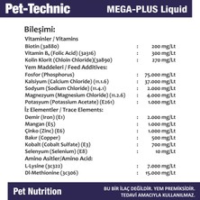 Pet-Technic Mega-Plus Likit - Kas-Kemik Sistemi