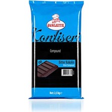 Ovalette Konfiseri Eko Bitter Çikolata 2.5kg