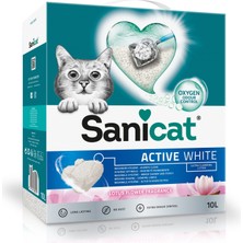 Sanicat Lotus Çiçeği Kokulu Topaklaşan Kedi Kumu 6 Lt