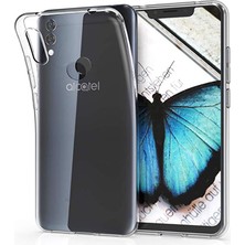 Kılıfist Alcatel 5V Kılıf Şeffaf Süper Silikon Kamera Korumalı