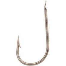 Mustad 1253A Kısa Gövde Düz Nickel 100LÜ Paket Olta Iğnesi - No-2-0