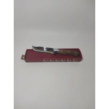 Ramdet Orjinal El Yapımı Tarihi El Dövmesi Çelik Sürmene Yüzme Bıçağı 24 cm Bilezikli Kurban Sıyırma Bıçağı