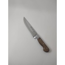 Ramdet El Yapımı Sürmene Bıçağı 28 cm El Dövmesi Çelik Bilezikli Kasap 1 Bıçağı Ahşap Saplı Kurban Bıçağı