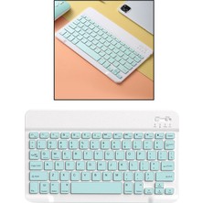 Sharplace Bluetooth 10 Inç Klavye Tablet Laptop Masaüstü Bilgisayar Dizüstü Yeşil