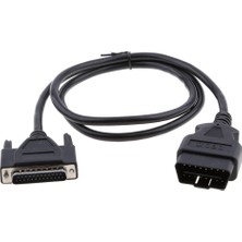 Otomatik Araba Obd 16PIN - DB25 25PIN Teşhis Uzatma Dönüştürücü Kablosu