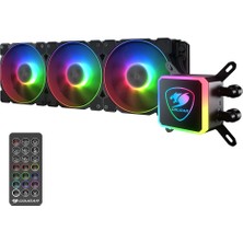 Cougar Aqua 360 Rgb Işıklı 240 mm Sıvı Soğutmalı İşlemci Fanı Tr4 Uyumlu (CGR-AQUA-360 Argb)