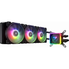 Cougar Aqua 360 Rgb Işıklı 240 mm Sıvı Soğutmalı İşlemci Fanı Tr4 Uyumlu (CGR-AQUA-360 Argb)