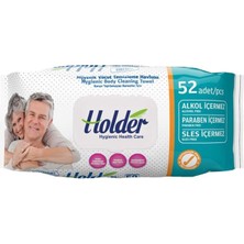 Holder Hijyenik Vücut Temizleme Havlusu 12 Paket X 52lı Ambalaj