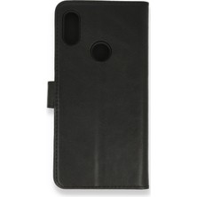 Nevarium Huawei Y6 2019 Kılıf Kapaklı Cüzdan Standlı Deri - Siyah