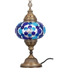 Dez Home Dezhome Masaüstü Otantik Mozaik Lamba Bohem Abajur