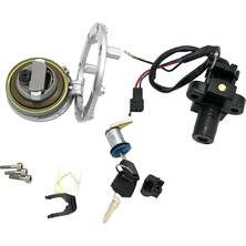 Sharplace Ateşleme Anahtarı Gaz Kapağı Honda CB400 92-9 / Cb1 89-91 Için Set Seti (Yurt Dışından)