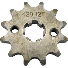 Sharplace 12 T Dişler 17MM 428 Çukur Quad Dirt Bike Için Zincir Ön Zincir Dişli Dişli Dişli Cog (Yurt Dışından)