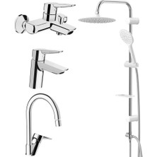 Artema Solid S Batarya Seti, Monavit Beyaz Tepe Duş Seti Mvt3020