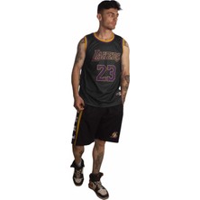 T-35 Los Angeles Lakers 23 Lebron James Basketbol Forma