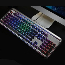 Flameer Mekanik Klavyeler Için Puding Keycaps Tam 108 Anahtar Set Siyah (Yurt Dışından)