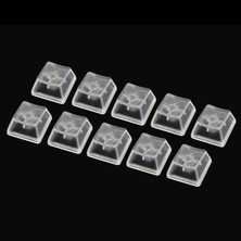 Flameer R4 1u Şeffaf Keycap Oem Profil Renk Keycap Set Mekanik Mekanik 100 Tuşlar Pembe (Yurt Dışından)