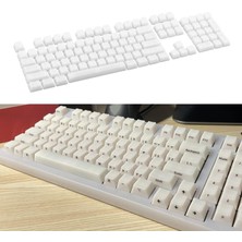 Flameer Dıy Şeffaf Keycaps Rgb Kiraz Mx / Clone SWITCHES104-KEY Sütçesi Için Set (Yurt Dışından)