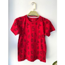 Miniğimin Cicileri Minigimin Cicileri Rakam Baskılı Bisiklet Yaka Tişört