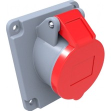 Bemis IP44 Cee Norm 4/32A 45 Derece Eğik Makine Priz 380V - 450V BC1-3504-2420