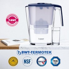 Bwt 815474-A Vida Su Arıtmalı Mavi Sürahi Manuel 3,6 Lt Filt.