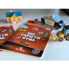 Yeti Kitap Okul Öncesi Kes-Yapıştır-Oyna Seti (2' Li Set) (Ciltli)
