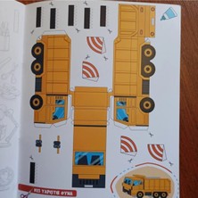 Yeti Kitap Okul Öncesi Kes-Yapıştır-Oyna Seti (2' Li Set) (Ciltli)