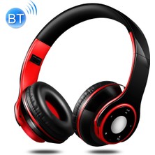 Zsykd Sg-8 Katlanır Müzik Bluetooth Kulaklık (Kırmızı) (Yurt Dışından)